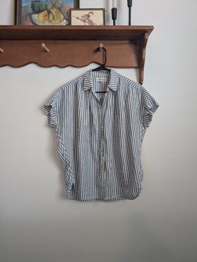 Madewell Striped Button Down Shirt